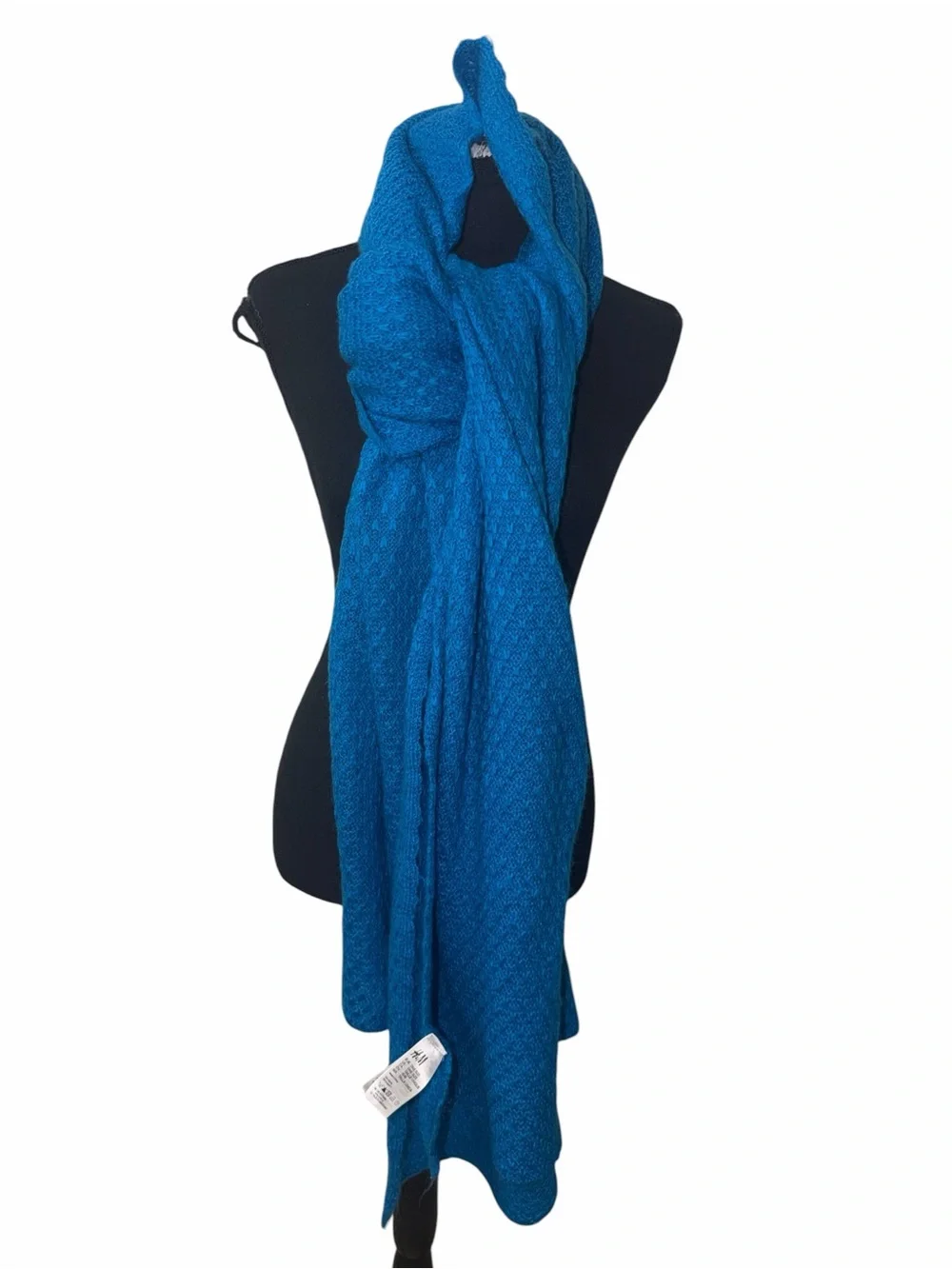 H&M Blue Oversized Scarf(One Size)